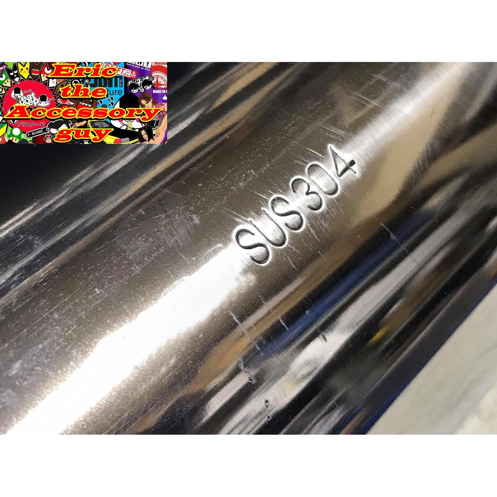 Scuv racing muffler Stainless Steel (20 inches) | Shopee Philippines