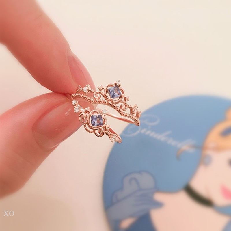 XO 18k Disney Princess ring adjustable Sailor Moon Ring