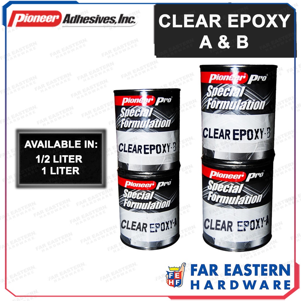 PIONEER Clear Epoxy A and B Shopee Philippines