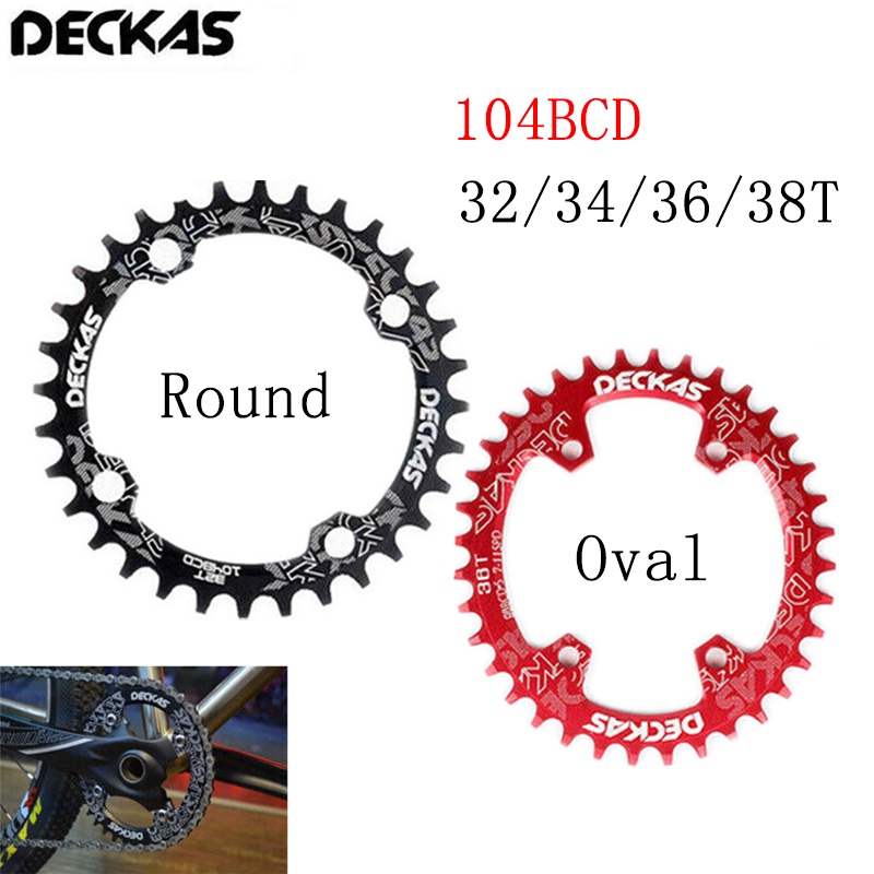 Corona Catena BCD 96mm Per MTB - 32T 34T 36T 38T In Lega Alluminio Per Shimano - Foto 9