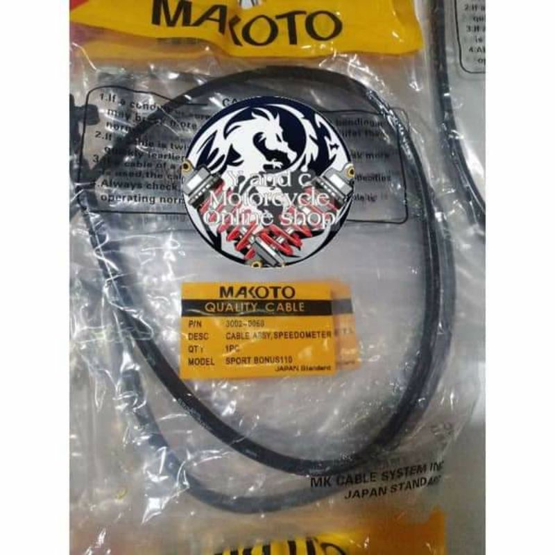 Speedometer Cable ( Sport Bonus Sr 110 ) Shopee Philippines