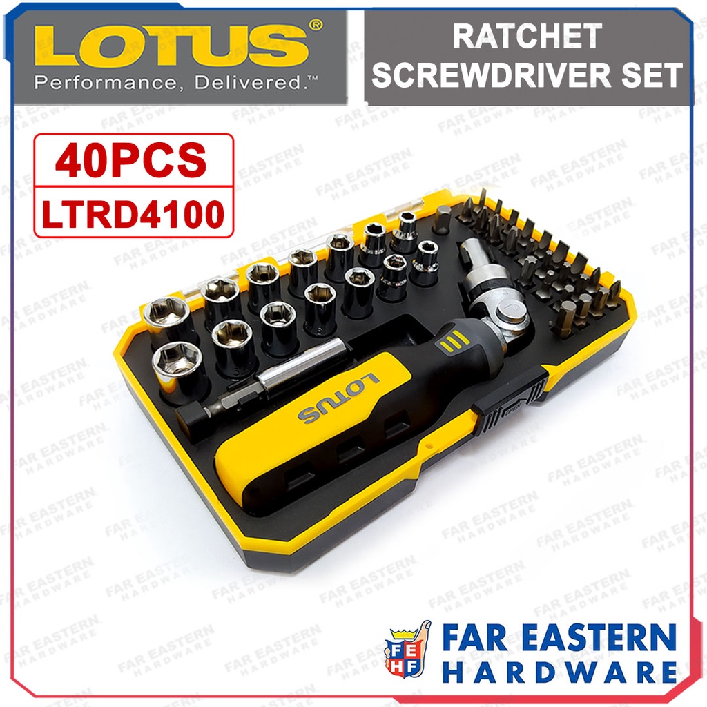LOTUS Ratchet Extension Screwdriver Screw Bit Set LTHT Shopee