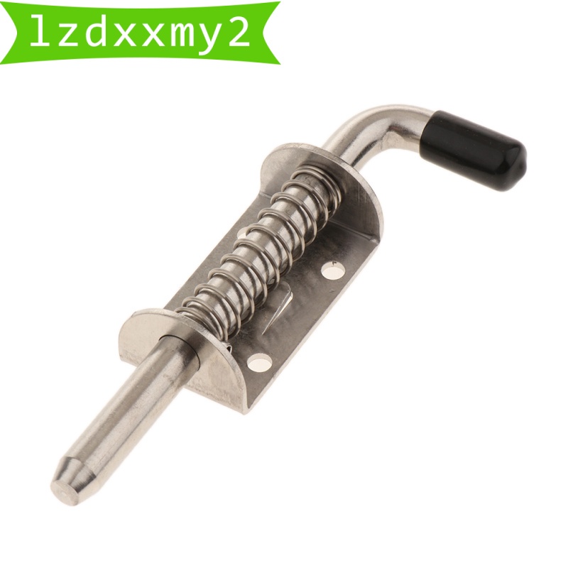 Newest Spring Latch Barrel Bolt Spring Loaded Latch 10mm | Shopee ...