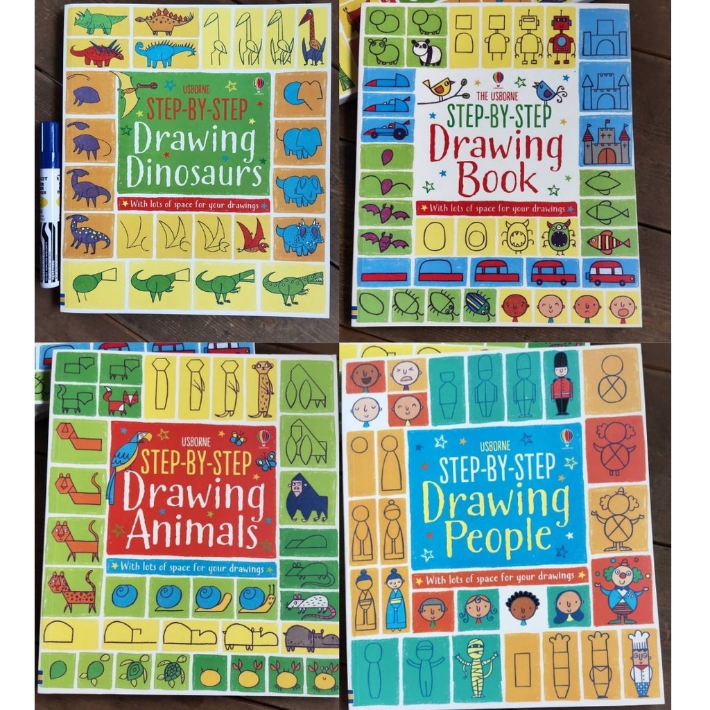 Step-by-Step Drawing Step-by-Step Drawing (Paperback) Singles - slight ...