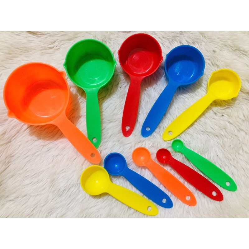 5pcs measuring cups + 5pcs measuring spoons Set