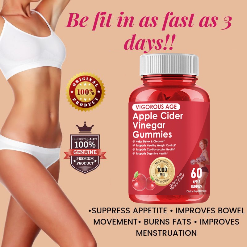 Apple Cider Vinegar Gummies Weight Control Weight Loss Supplements Goli Vitamin E Health Supplements