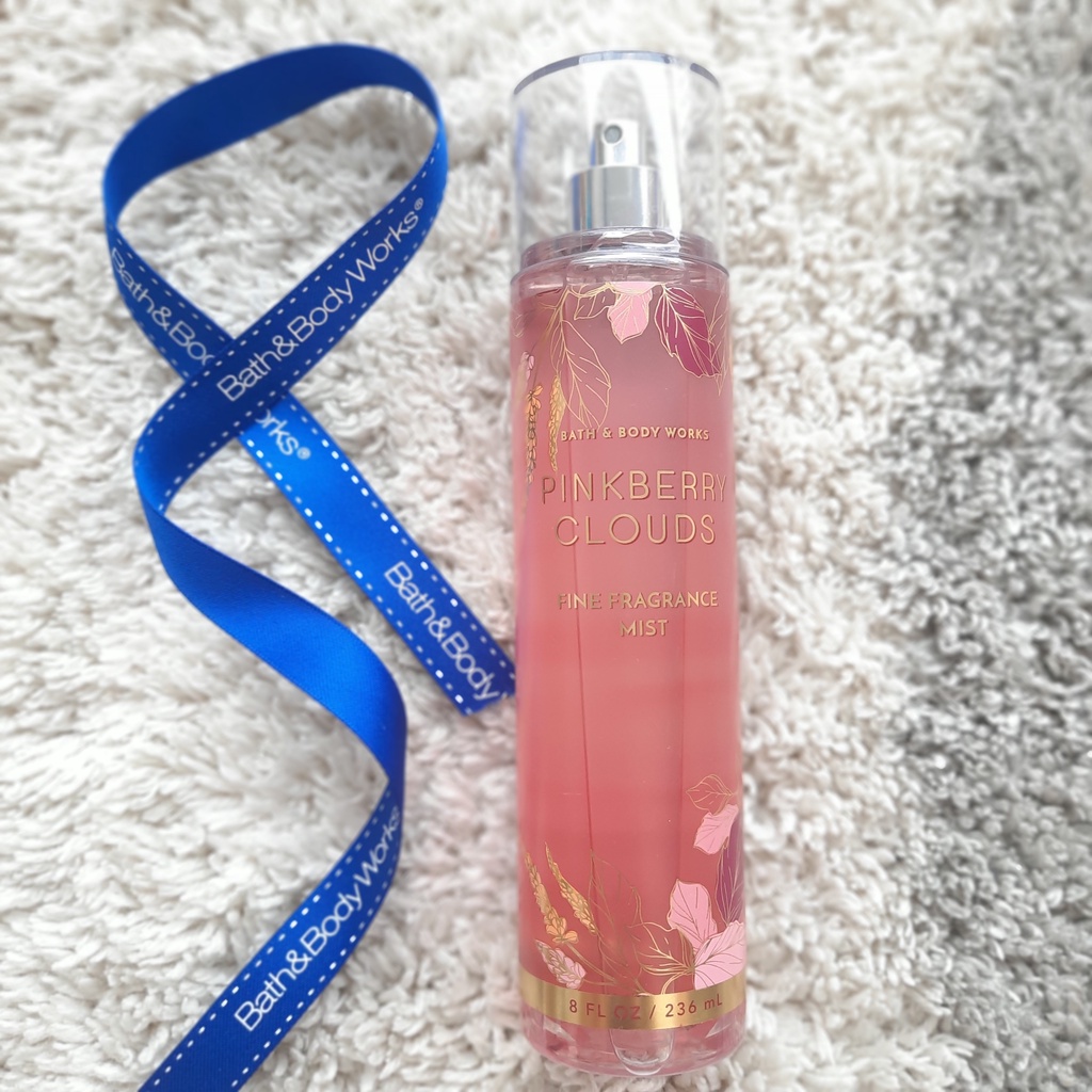 Original Bath & Body Works USA Pinkberry Clouds Fine Fragrance Mist ...