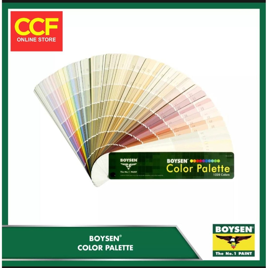 Boysen Color Palette Color Chart 1320 Colors Shopee Philippines