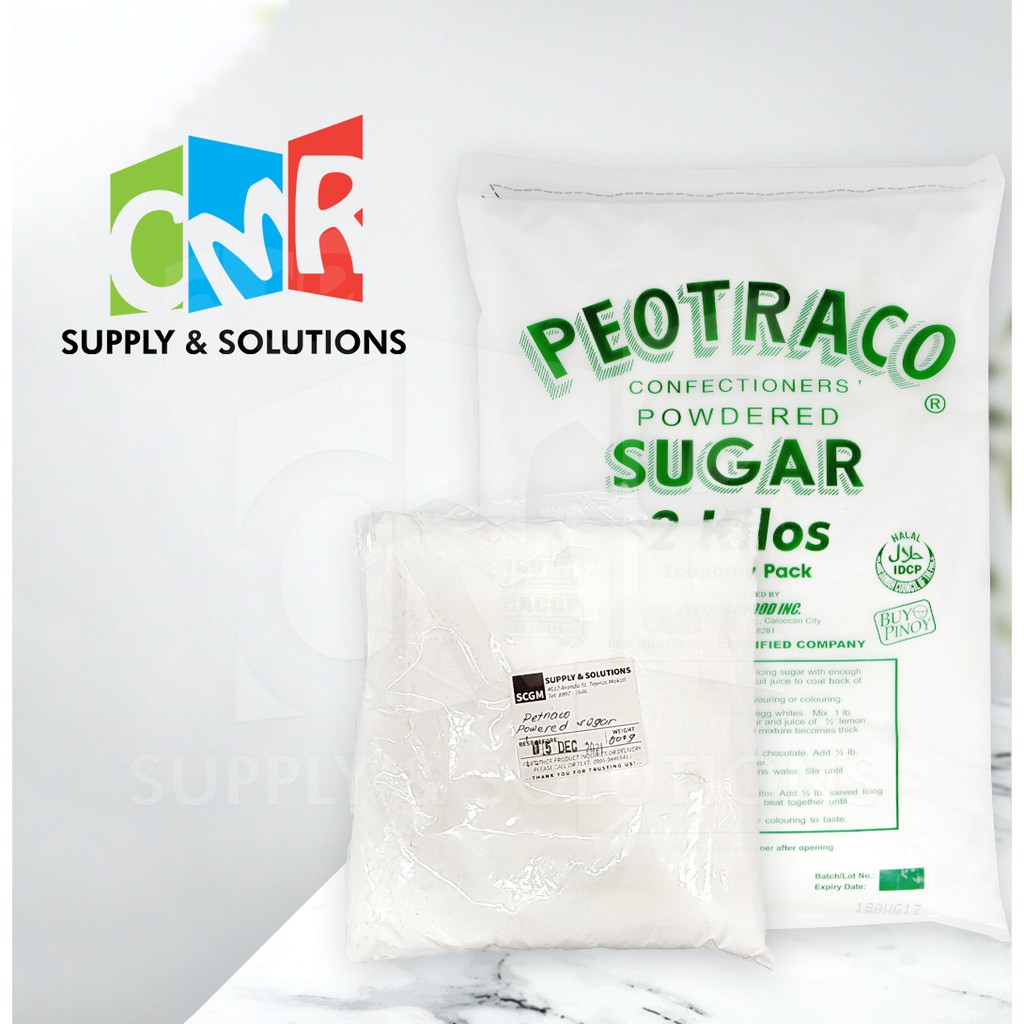 Peotraco Powdered Sugar 20g   Shopee Philippines