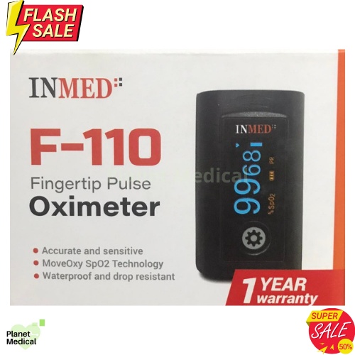 Fingertip Pulse Oximeter F110 Inmed (accurate and drop resistant