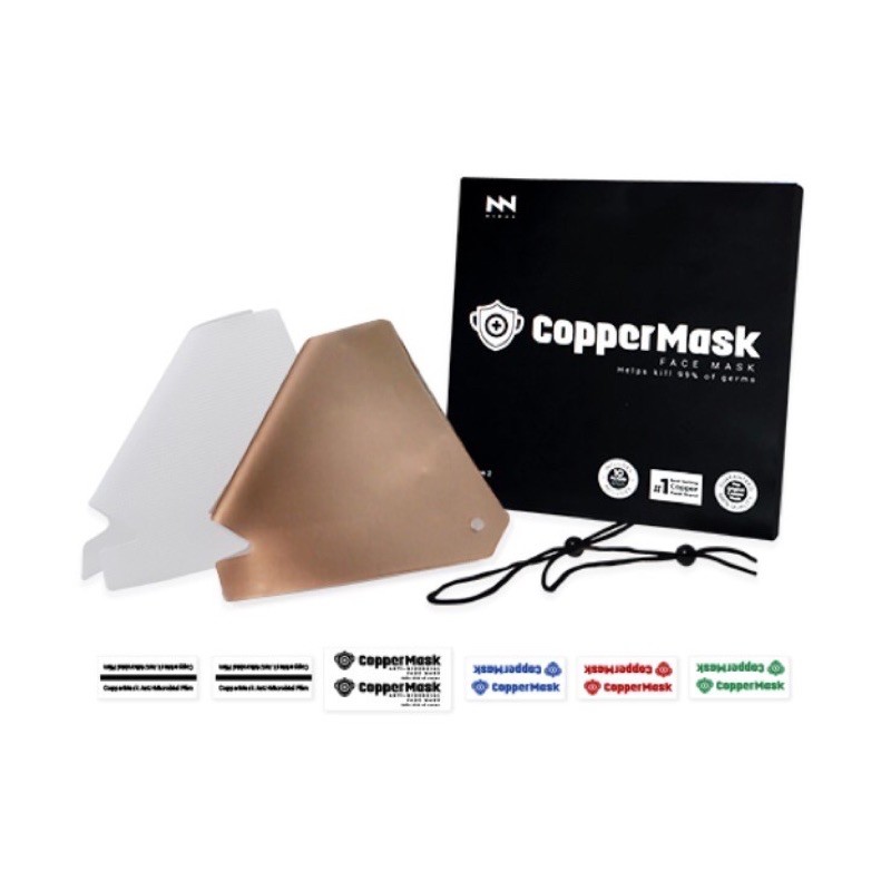 Copper Mask v. 2 and 1 (Made in korea)authentic antimicrobial layer