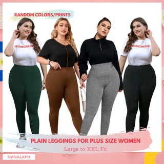 leggings jogging pants for woman leggings for women gym outfit for women  Women's adult Plus size High-waist Plain Leggings with pocket- M/L/XL/2XL/3XL/4XL/5XL