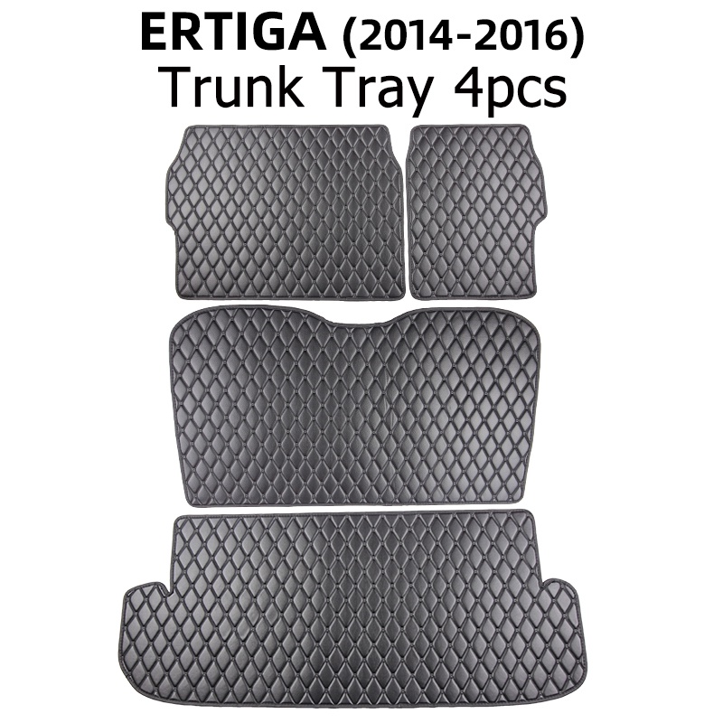 20142022 Suzuki Ertiga Matting 7D Double Layer Car Floor Mats Deep