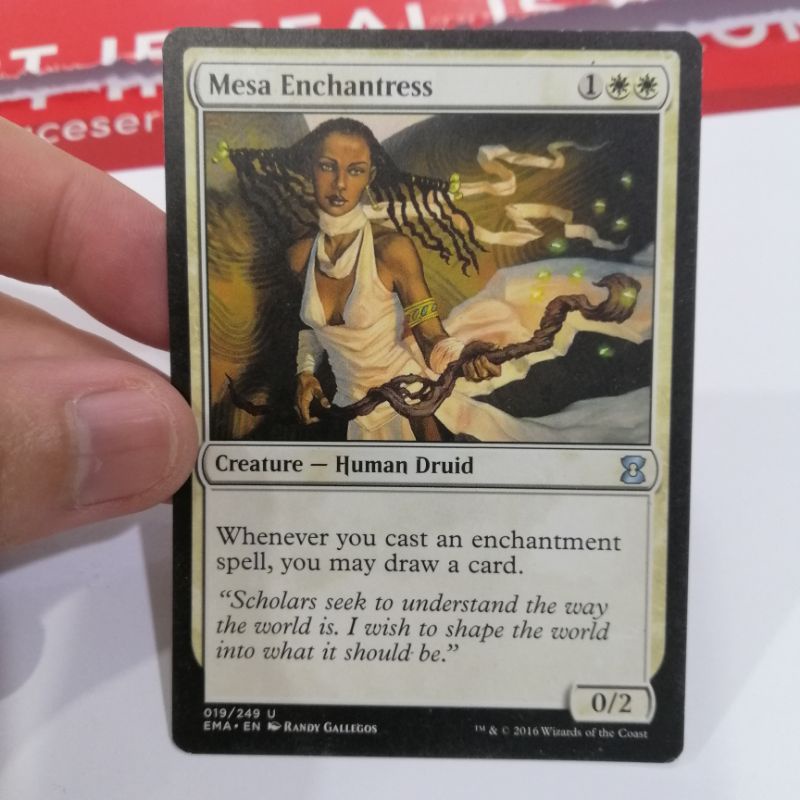 1 Mesa enchantress EMA eternal masters MTG card magic commander EDH ...