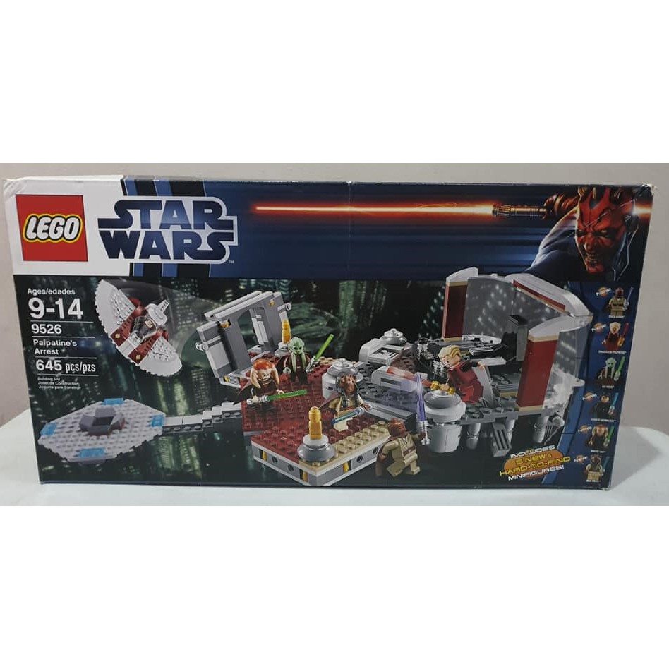 Lego 9526 star wars palpatine's online arrest