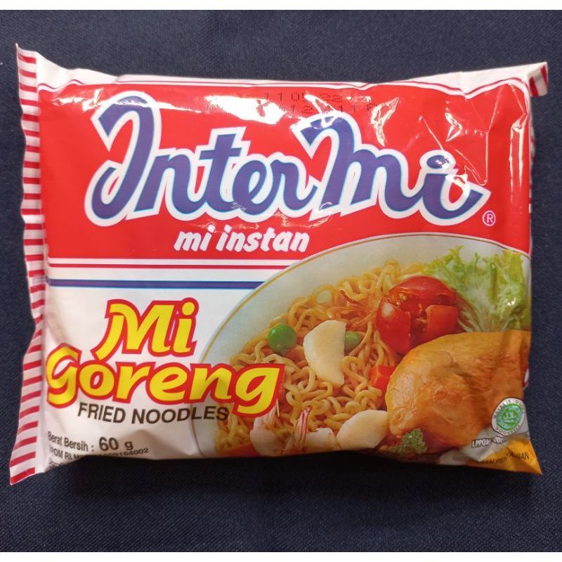 Intermi Instant Noodles - Fried Noodles - 60gr - 1 Carton Contents ...