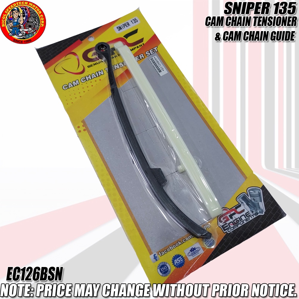 SNIPER 135 CAM CHAIN TENSIONER & CAM CHAIN GUIDE 1SET (EC126BSN