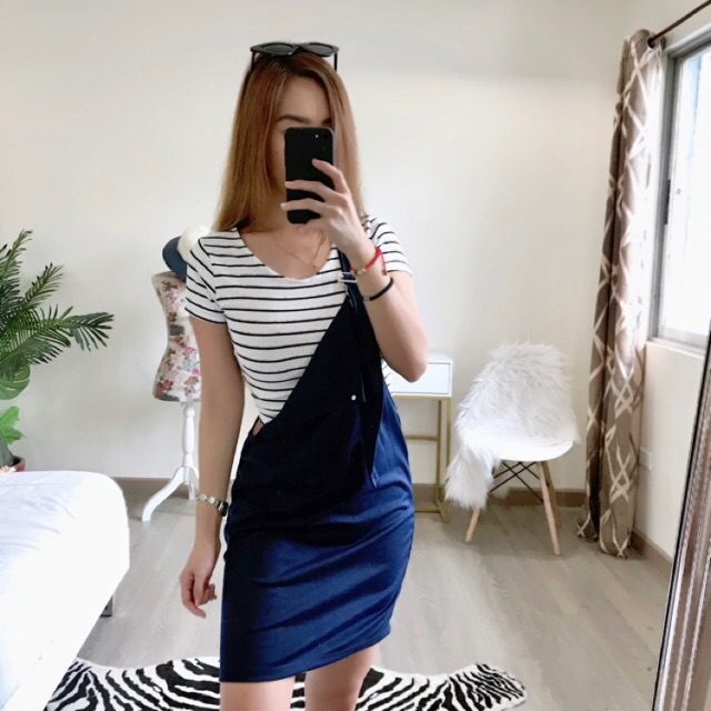 217 Jumper Dress (Inner Included) | Shopee Philippines