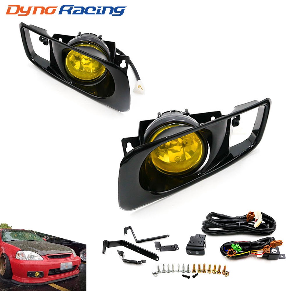 yellow] 99 00 HONDA CIVIC EK9 SEDAN COUPE EK Fog Light