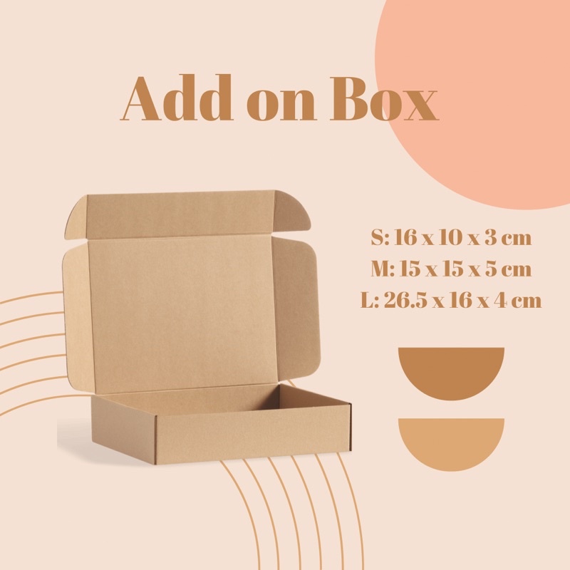 Add on Box (Box Only) | Shopee Philippines