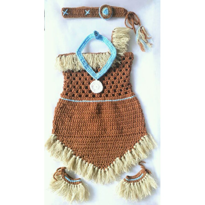crochet pocahontas dress Pocahontas Inspired Dress, Native American Outfit
