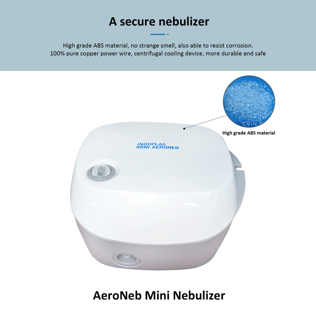 Indoplas Aeroneb Mini Nebulizer - BUY 1 GET 1 | Shopee Philippines