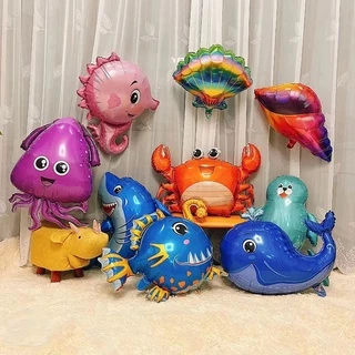 Fish Bubble Balloon Package Seahorse Octopus Under the Sea Party  Decorations Fish Nautical Party Balloons -  Canada