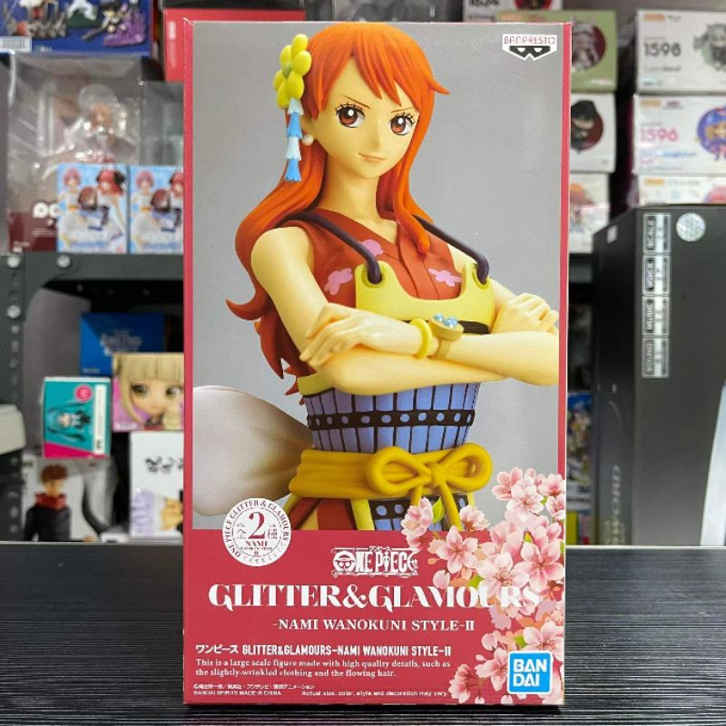 NAMI WANO ONE PIECE GLITTER & GLAMOURS VER. 2 BANPRESTO 100