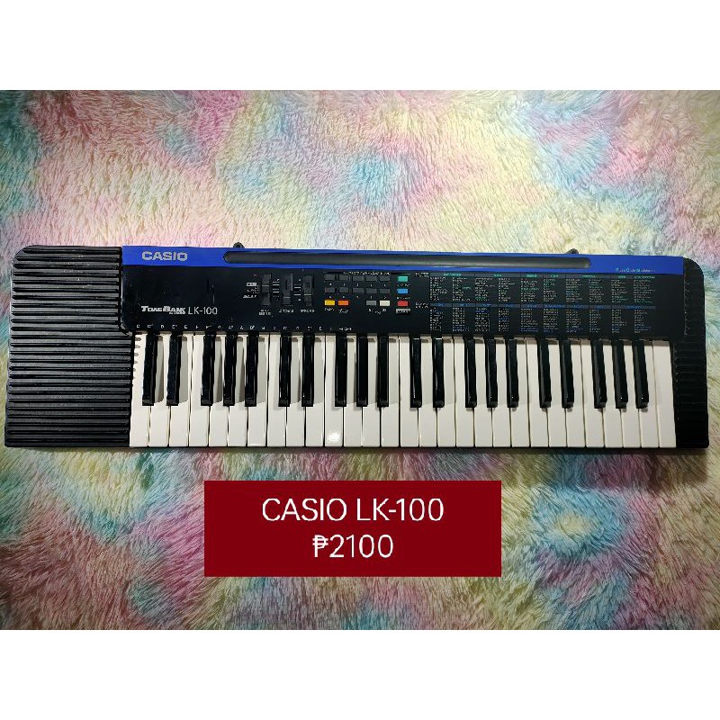 Casio lk 100 outlet keyboard