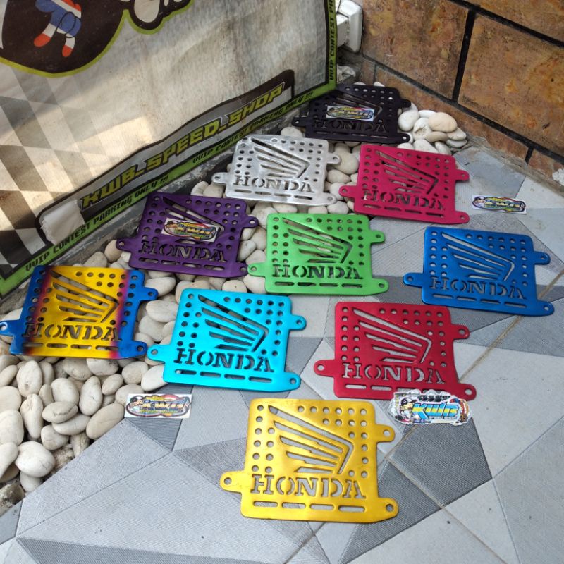 Hrc cnc radiator Cover with honda vario 125 150 pcx adv logo plus ...