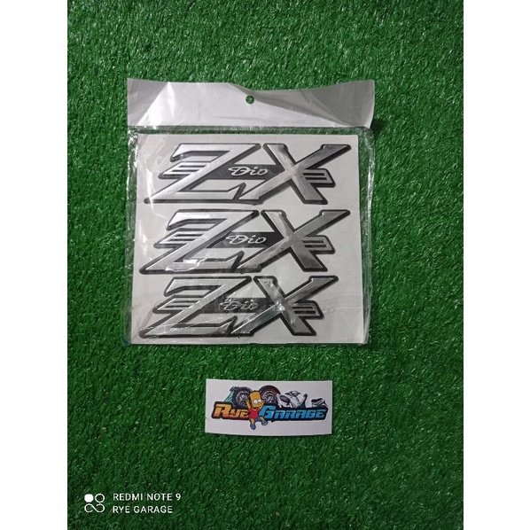 Honda Dio 3 live and Millenium Zx Emblem | Shopee Philippines