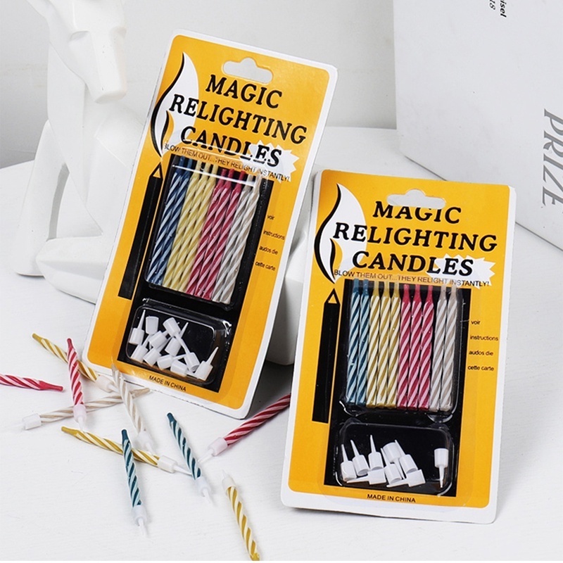 Magic relighting candles Birthday Cake Candle Shopee Philippines