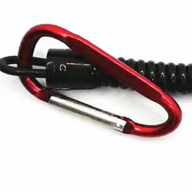 1Pcs Key Lanyard Fishing Missed Rope Koord Chain Elastic Coil Stretch ...