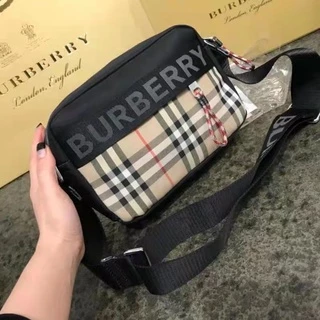 Burberry mens messenger bags on sale