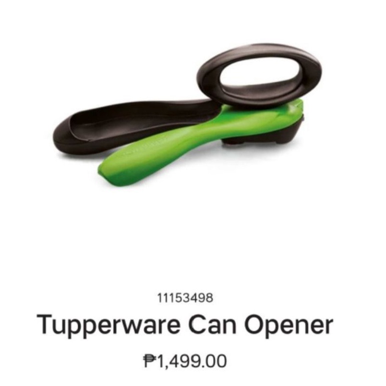 Can Opener  Tupperware