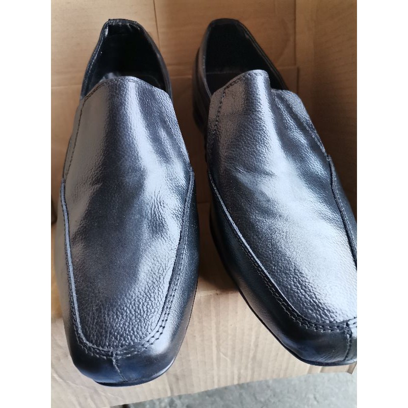 Genuine leather marikina made men shoes | Shopee Philippines