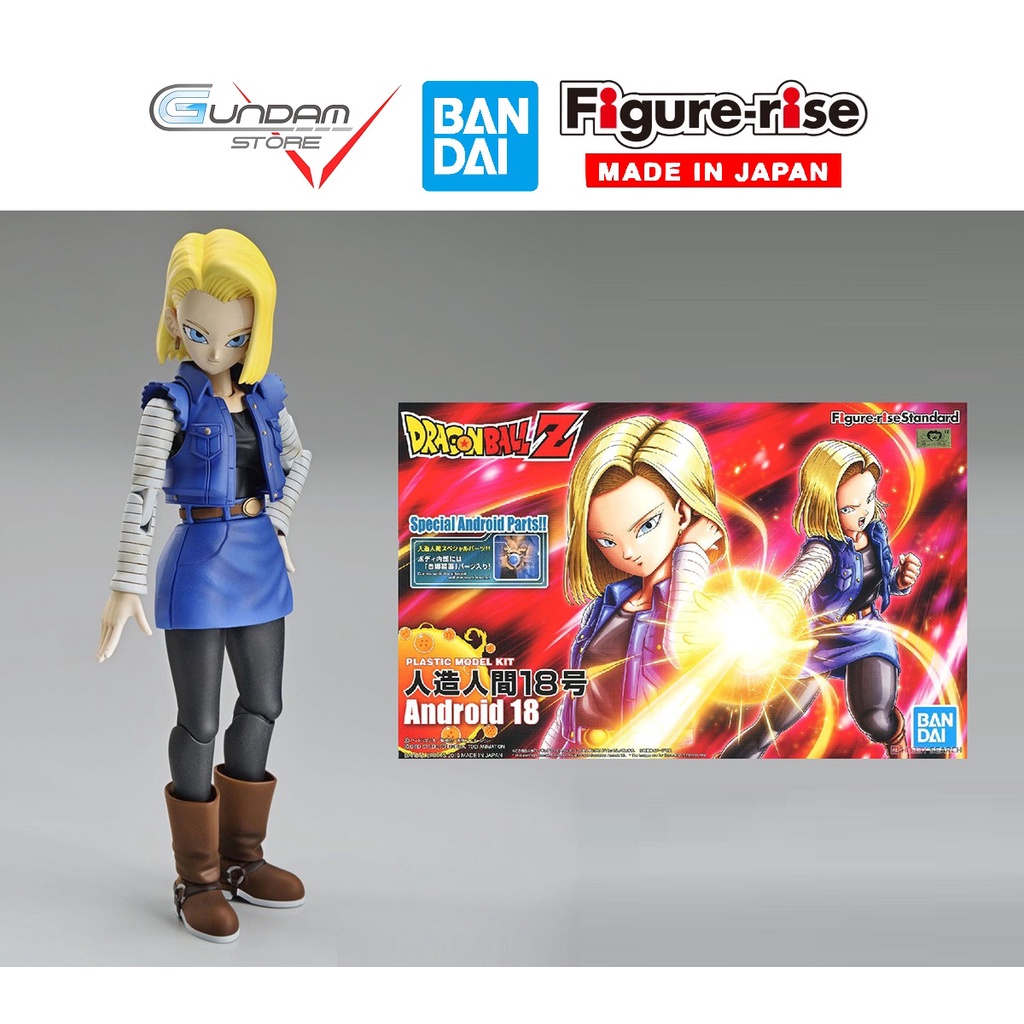 Android 18 Dragon Ball Figure-Rise Standard Bandai Anime Toys | Shopee ...
