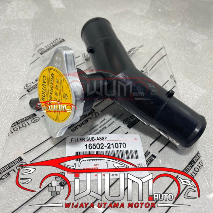 Pipe BY PASS RADIATOR Cap FILLER WATER RADIATOR YARIS NEW VIOS | Shopee ...