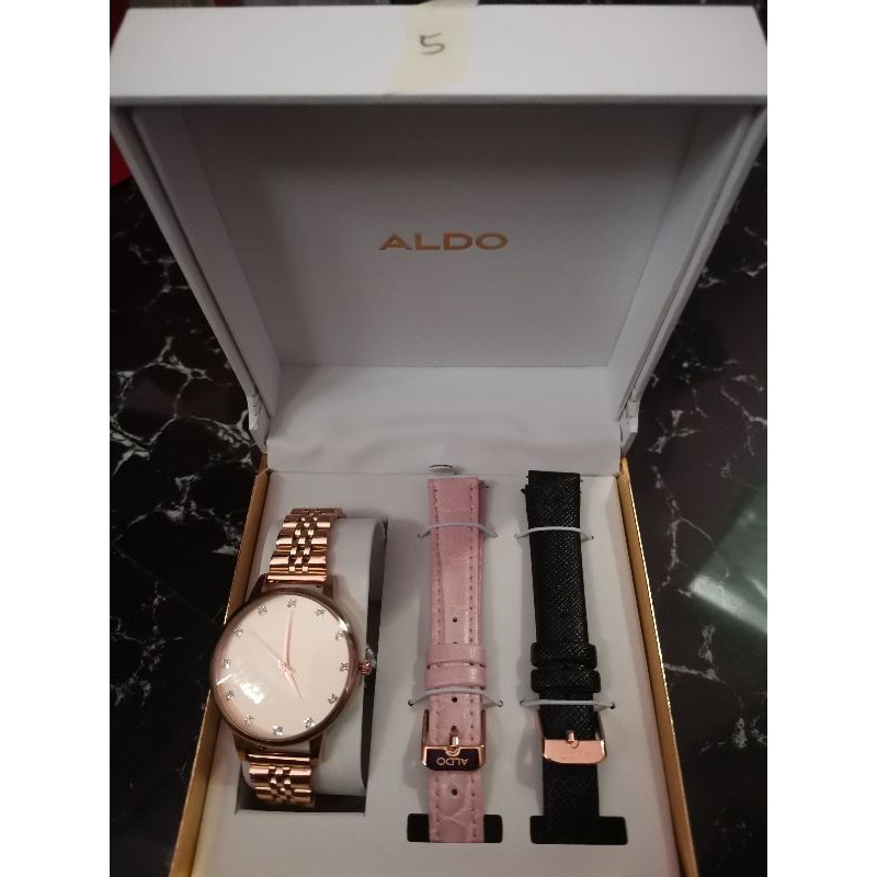 Aldo women's watch clearance set