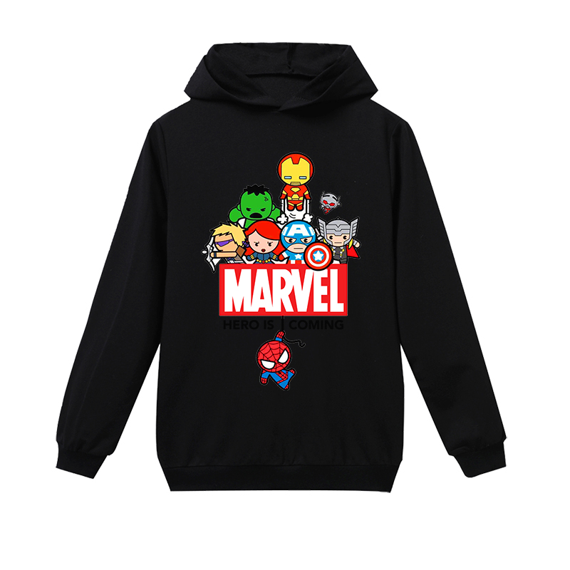 SpiderMan Children Clothes Marvel Baby Sweatshirt Kids Cartoon Tops Clothing Captain America Boys Long Sleeved Girls Hoodies Iron Man Hulk Thor Shopee Philippines