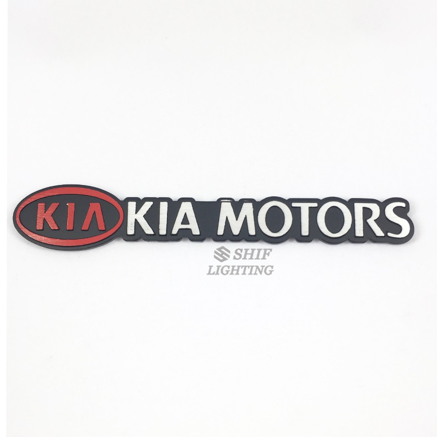 1 X Metal KIA MOTORS Logo Car Auto Emblem Badge Sticker KIA | Shopee ...
