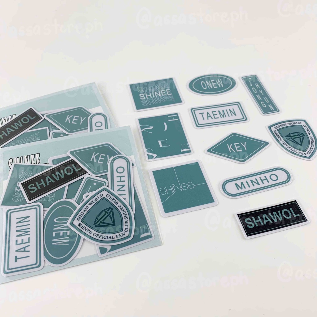 SHINEE Sticker Pack Laminated | Assastoreph | Shopee Philippines