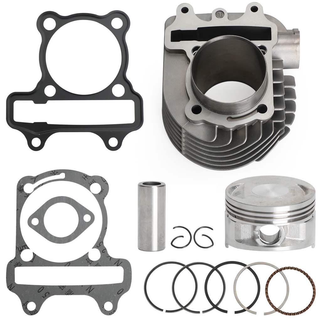 Minho GY6 61mm/2.40" Cylinder Top End Rebuild Kit With - View #10