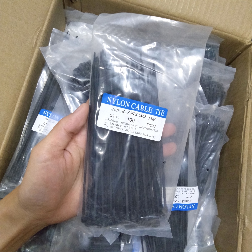 10000Pcs Nylon Universal Cable Tie Buckle, Heavy Duty Self-Locking