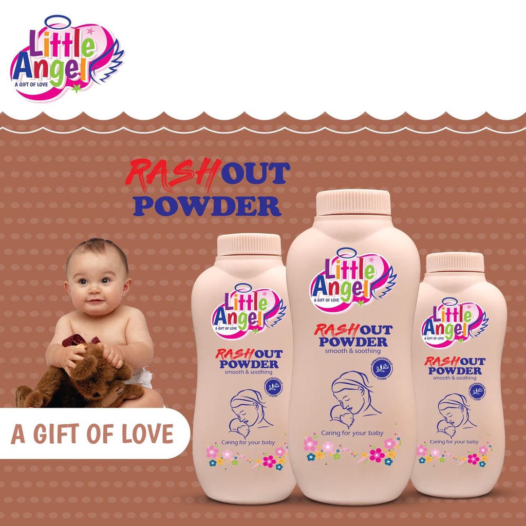 Little Angel RashOut Powder 220MG 190 MG 120MG | Shopee Philippines