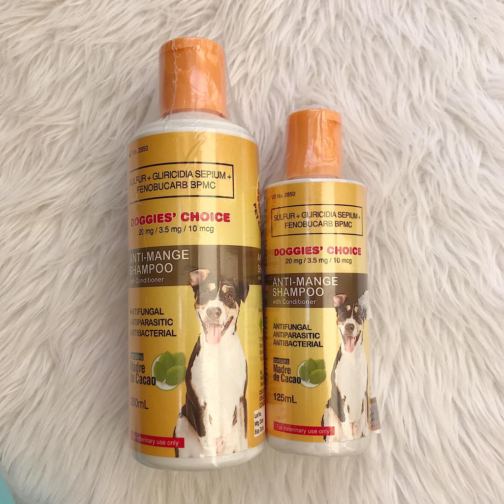 Anti mange sale shampoo