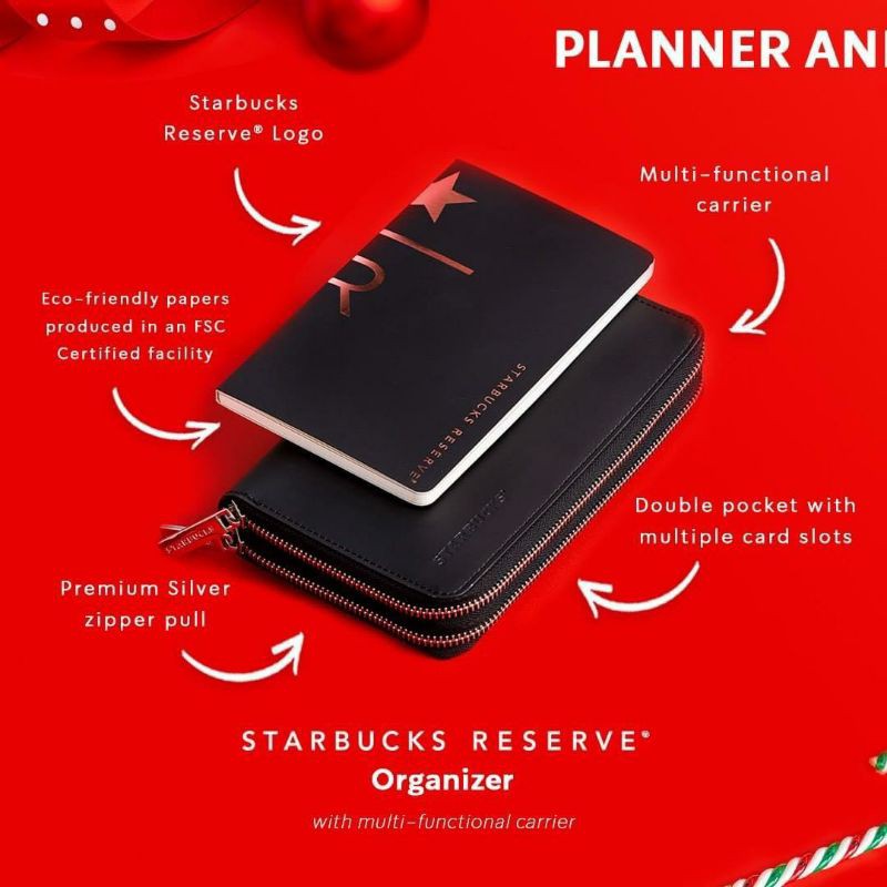 Onhand Starbucks Reserve Travel Organizer 2021 (Sealed) Shopee
