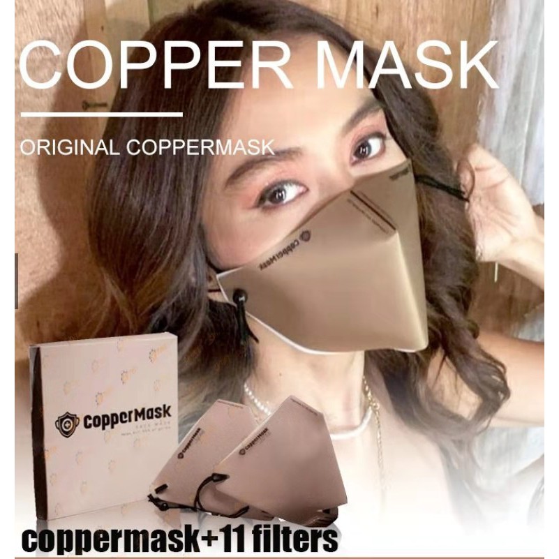 Face Mask Premium Copper Mask w/ 10 filters Face mask Original ...