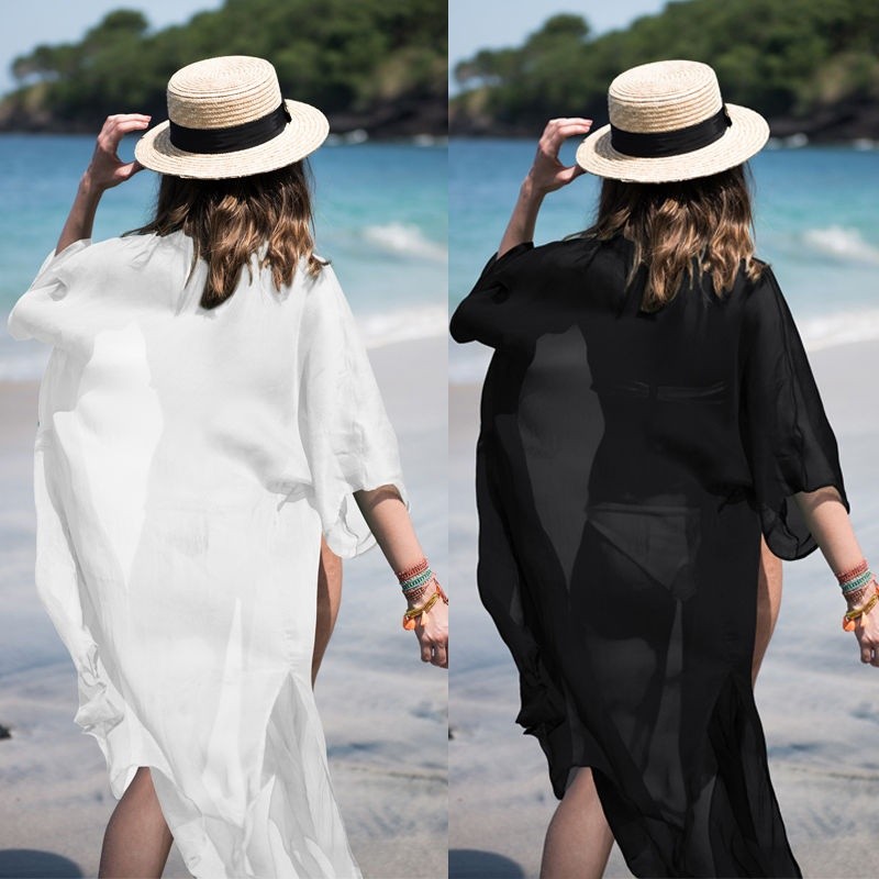 Shop cover up dress for beach for Sale on Shopee Philippines