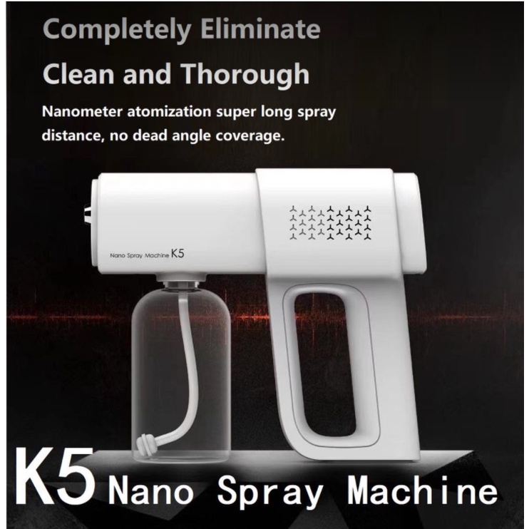 VFM K5 Nano Atomizers Fog Machine Disinfectant Portable UV Disinfectant